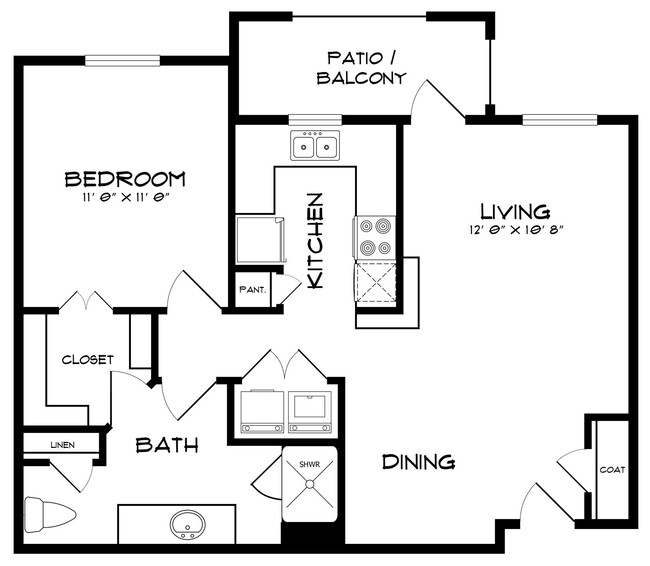 Floorplan - Plaza At Chase Oaks