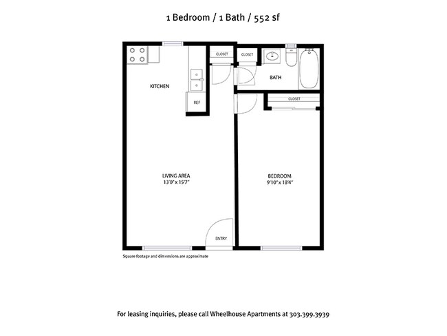 Floorplan - Powderhorn Apartments