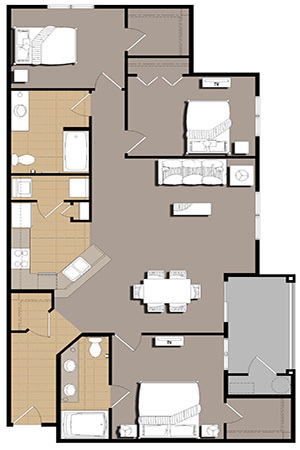 Floorplan - Brickstone on 33rd