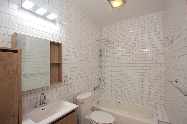 Apt #3: Bathroom from Hallway - 2835 23rd St