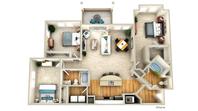 Floorplan - The Gate Apartments