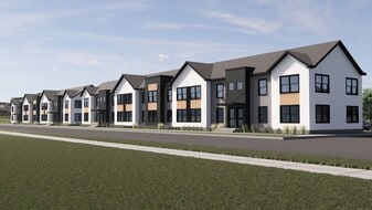 Exterior Town Home Style - The Corridor