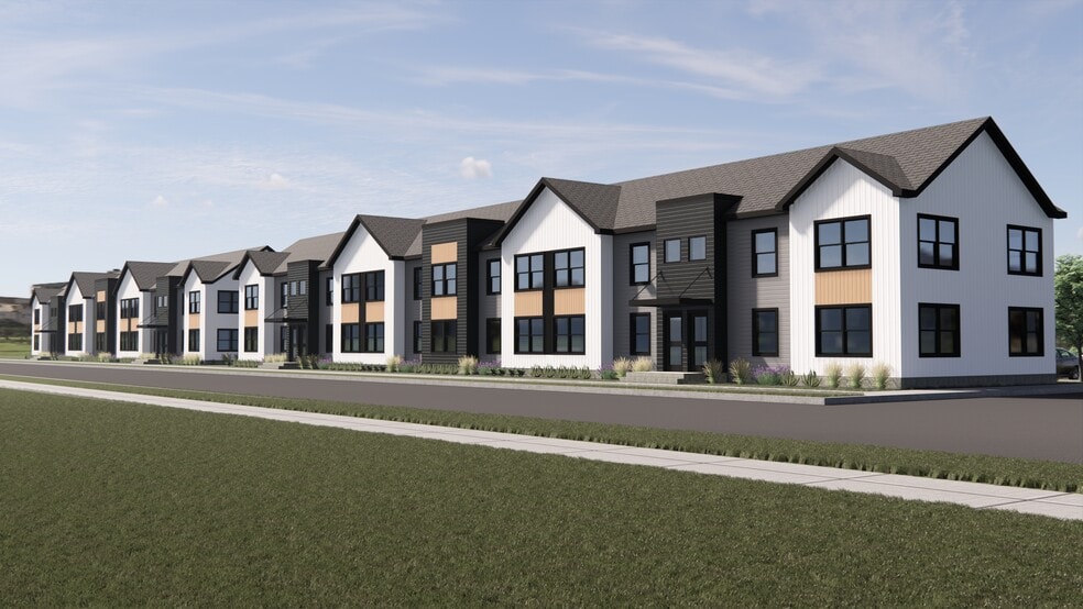 Exterior Town Home Style - The Corridor