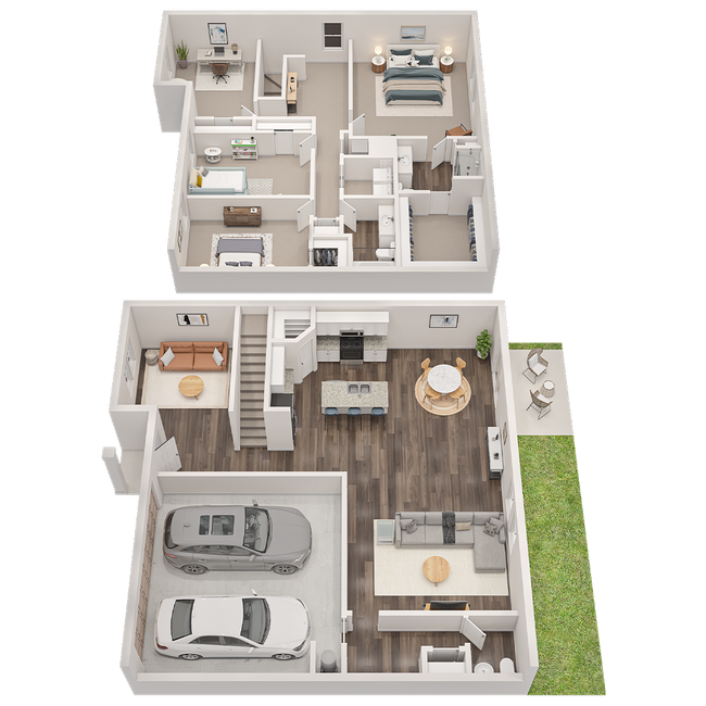 Floorplan - The Nexus at Kingsland Heights