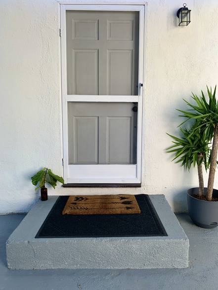 Front door - 719 N Formosa Ave