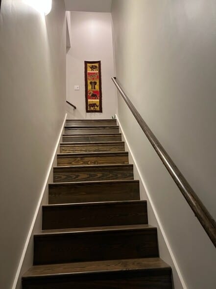Stairway upstairs - 2723 Allen Ave