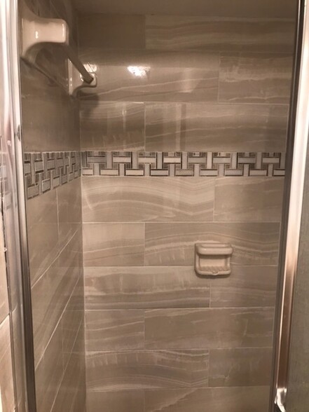 new tiled shower - 490 NW 20th St