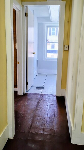 View down hallway to Master BR. - 44 Coolidge St