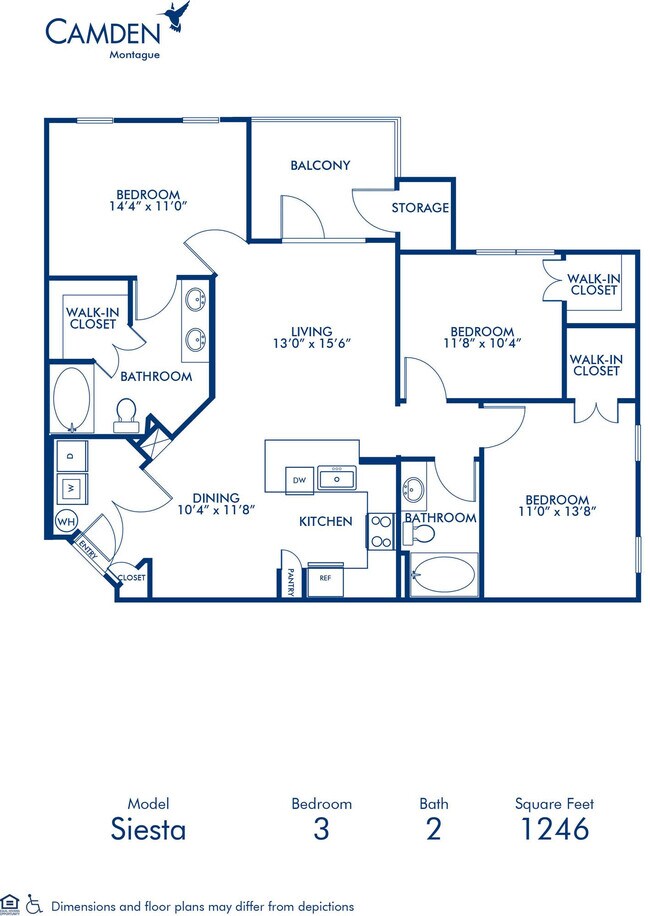 Floorplan - Camden Montague