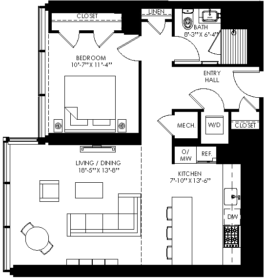 Floorplan - Apartments at Westlight