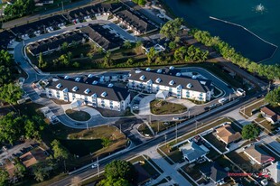 Arial View of our campus - Grace Manor at Hunters Creek