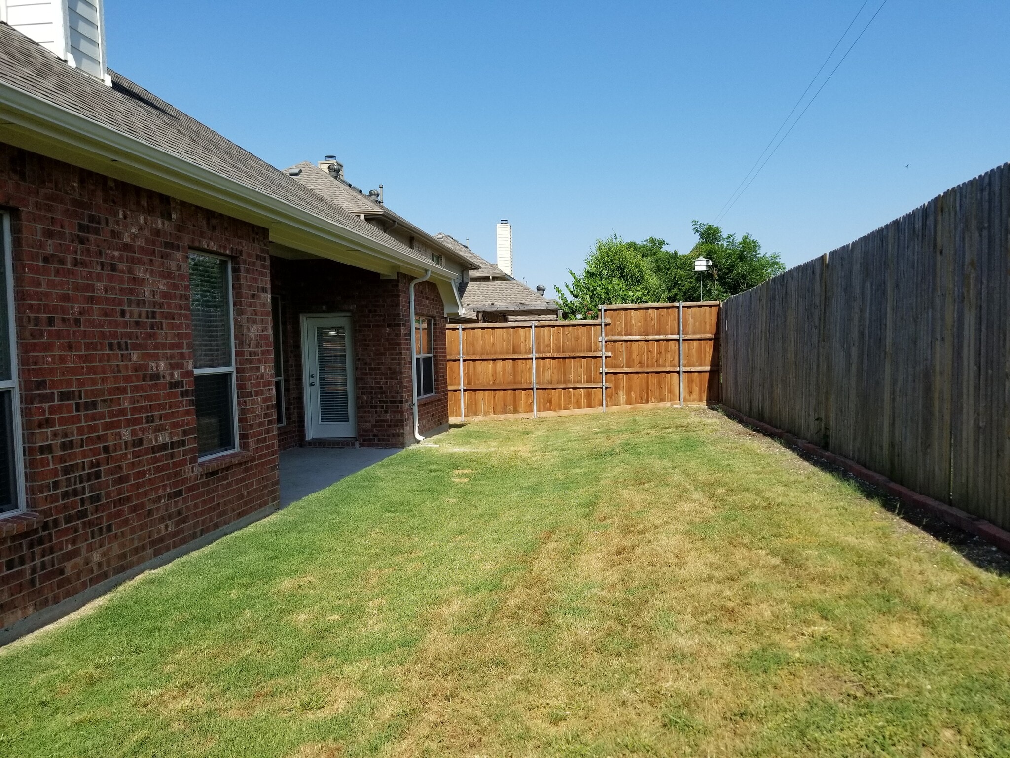 Backyard - 1614 Westfield way