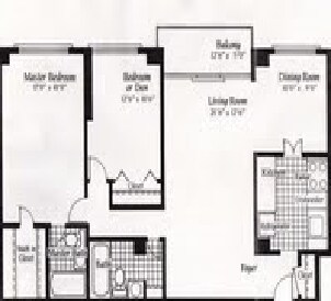 2BR/2BA - Park Place Condominium