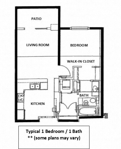 Floorplan - Westwood Apartments