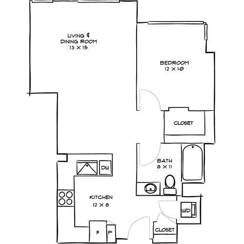 Floorplan - Indigo Apartments