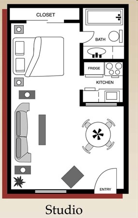 Studio - Ocotillo Village