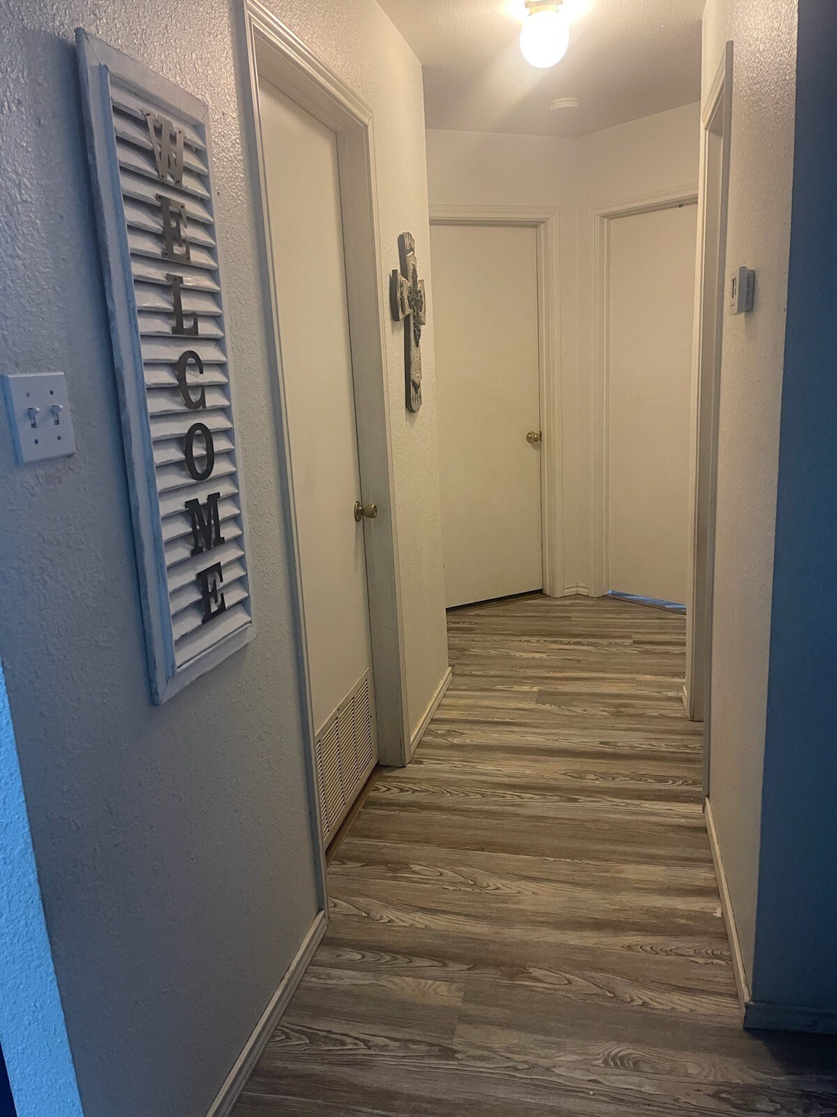 UNIT E, old photo with furnishings - 605 College St