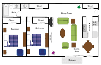 Floorplan - Burning Tree West
