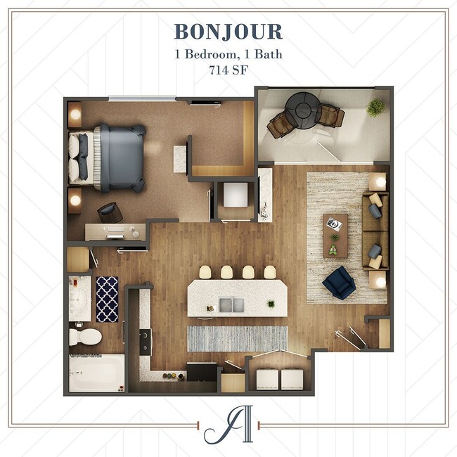 Floorplan - Auberge of Burleson