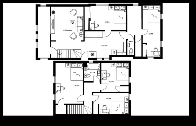 Building Photo - Private bedroom in 5 bed/1.5 bath Home