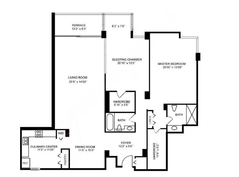 Floor Plan - 1370 S Ocean Blvd