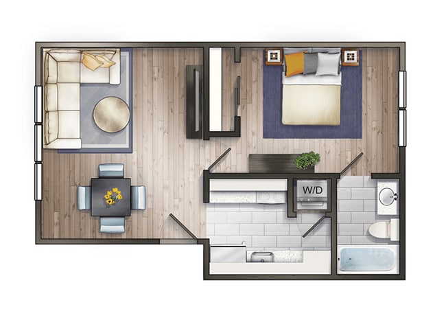 Floorplan - The V Apartments