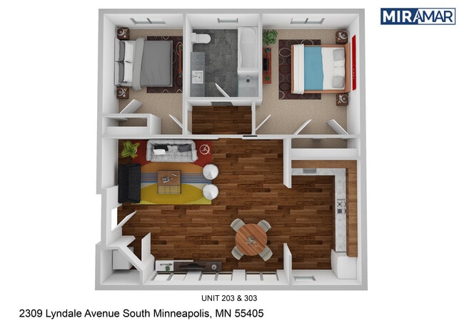 Floorplan - The Miramar