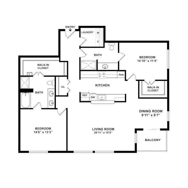 Floorplan - Cortland at West Village