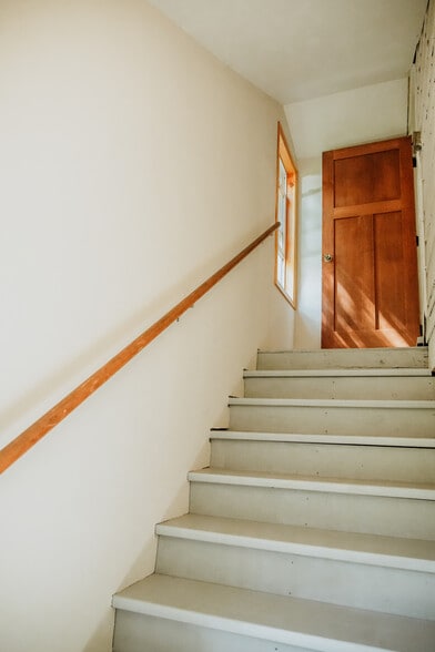 Stairwell to basement - 750 Stewart Ave