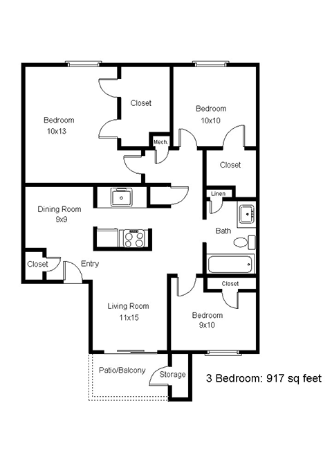 Floorplan - Fox Run