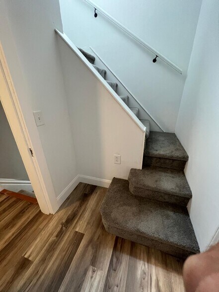 Stairs to Bedroom #4 and #5 - 244 E Oakland Ave