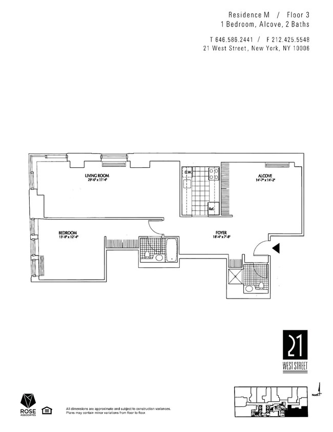 Floorplan - 21 West Street