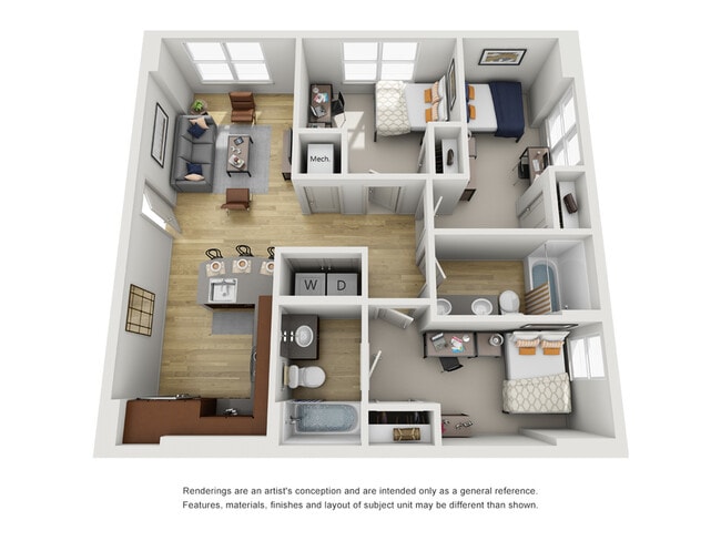 3 Bedroom | 2 Bathroom - TENN