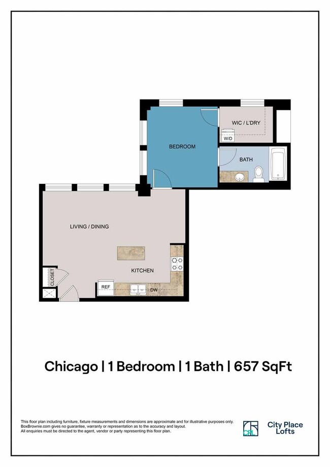 Floorplan - City Place Lofts