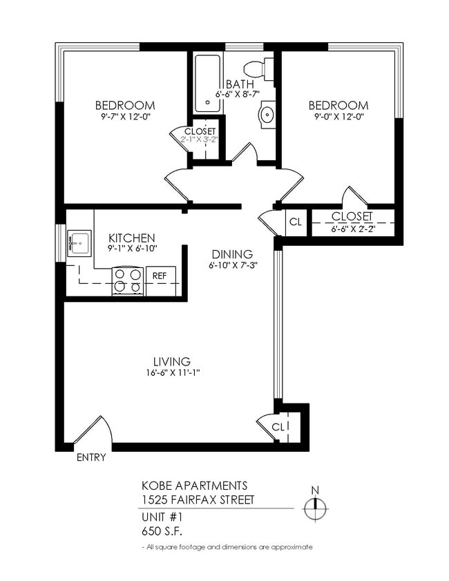 Floorplan - KOBE Apartments