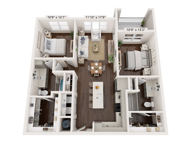 Floorplan - Oak House