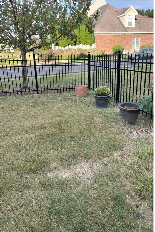 Fenced backyard - 3141 Mallard Point Dr SE