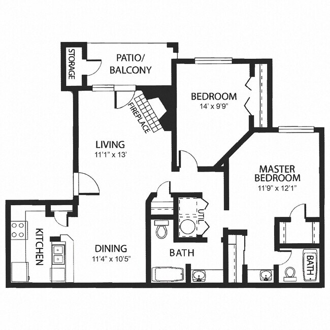 Floorplan - Preston Bend