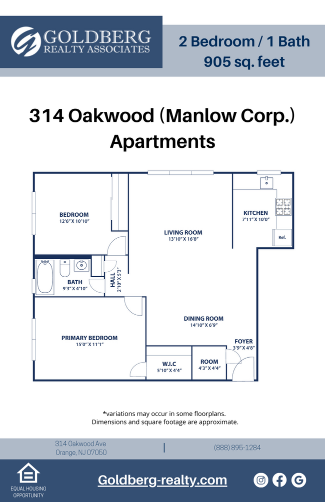 Floorplan - 314 Oakwood (Manlow Corp.)