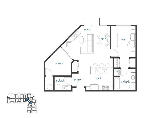 Floorplan - The Platform Apartments