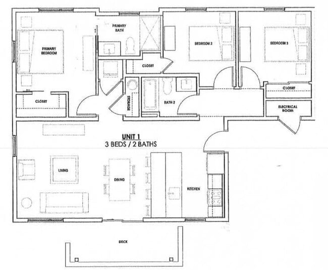 Floorplan - Coyote Ridge Apartments