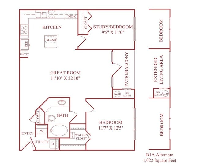 Floorplan - 10x Living at Grandview