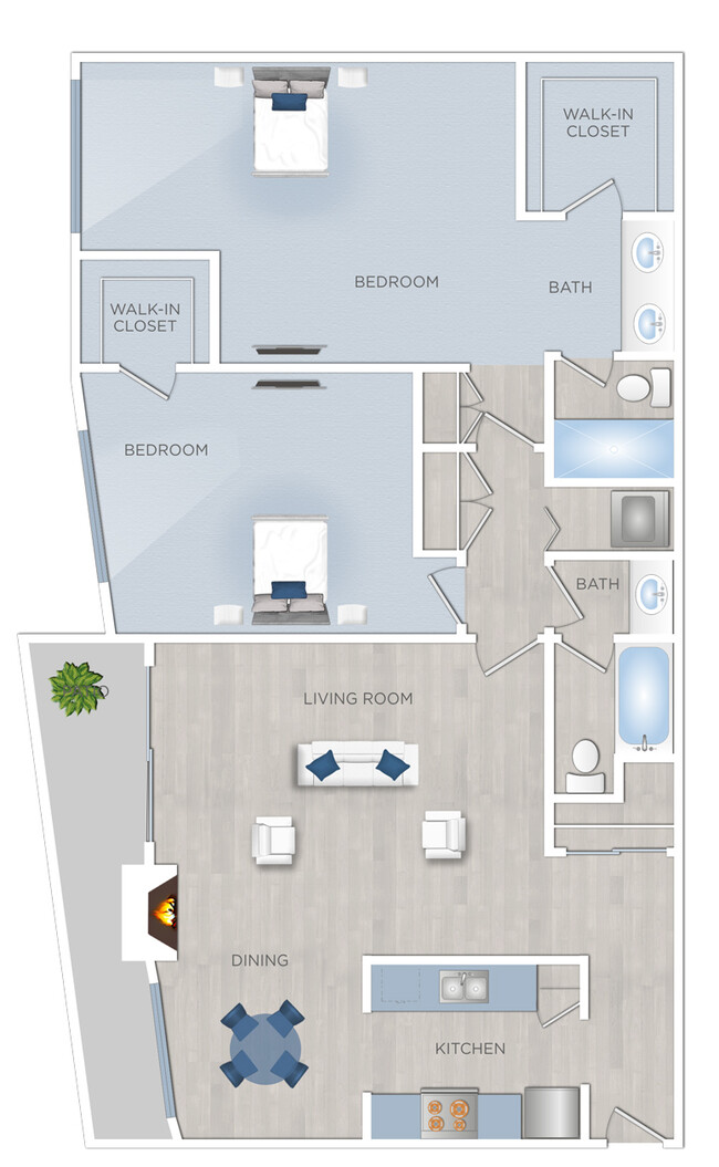 Floorplan - 10231 / Toluca Place