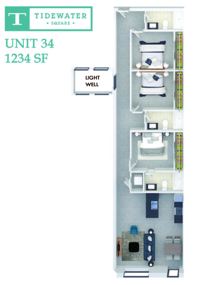 Floorplan - Tidewater Square