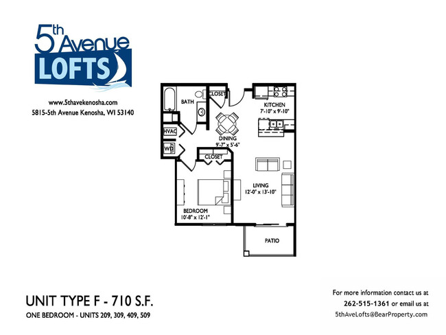 Floorplan - 5th Avenue Lofts