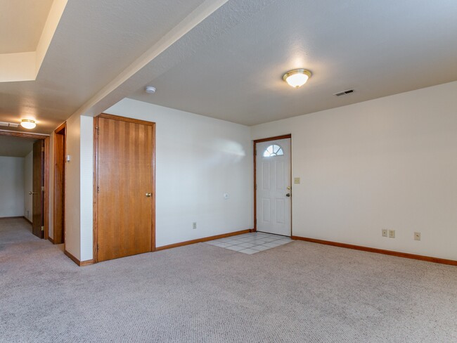 Lower Level Living Room and Entrance Door - 500-508 N. 12th