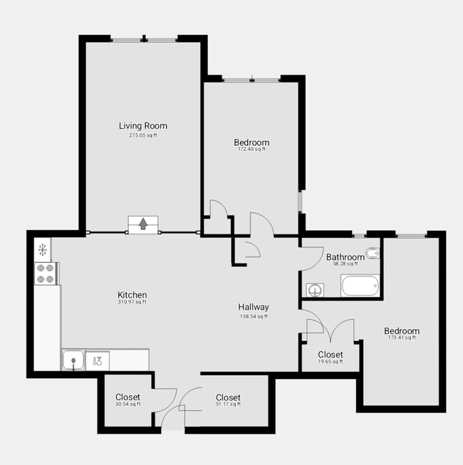 Floorplan - 700 Fort Washington Avenue