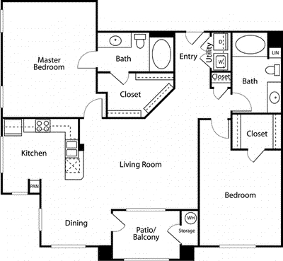 Floorplan - Bella Vista At Warner Ridge