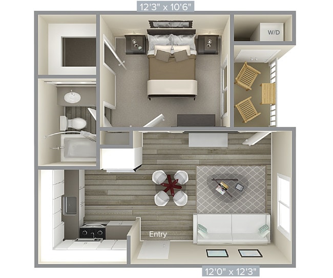 Floorplan - Avalon La Jolla Colony