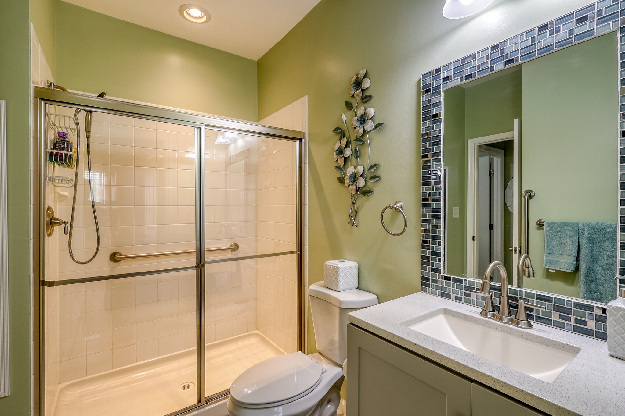 1st floor bathroom in bedroom, Jack&Jill - 1504 El Dorado Way